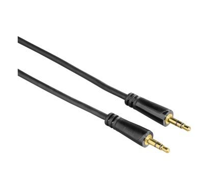 Kabel i złączka Hama JACK 3,5 WT - JACK 3,5 WT 1,5M TECHLINE